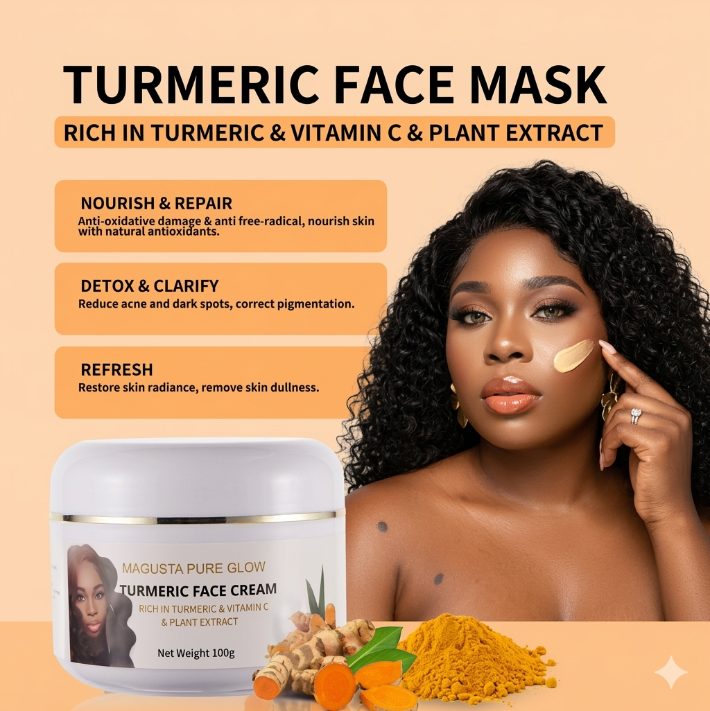 Turmeric face cream