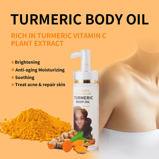 Turmeric body oil