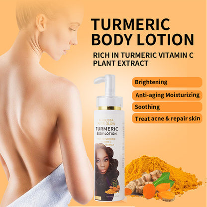 Turmeric body lotion